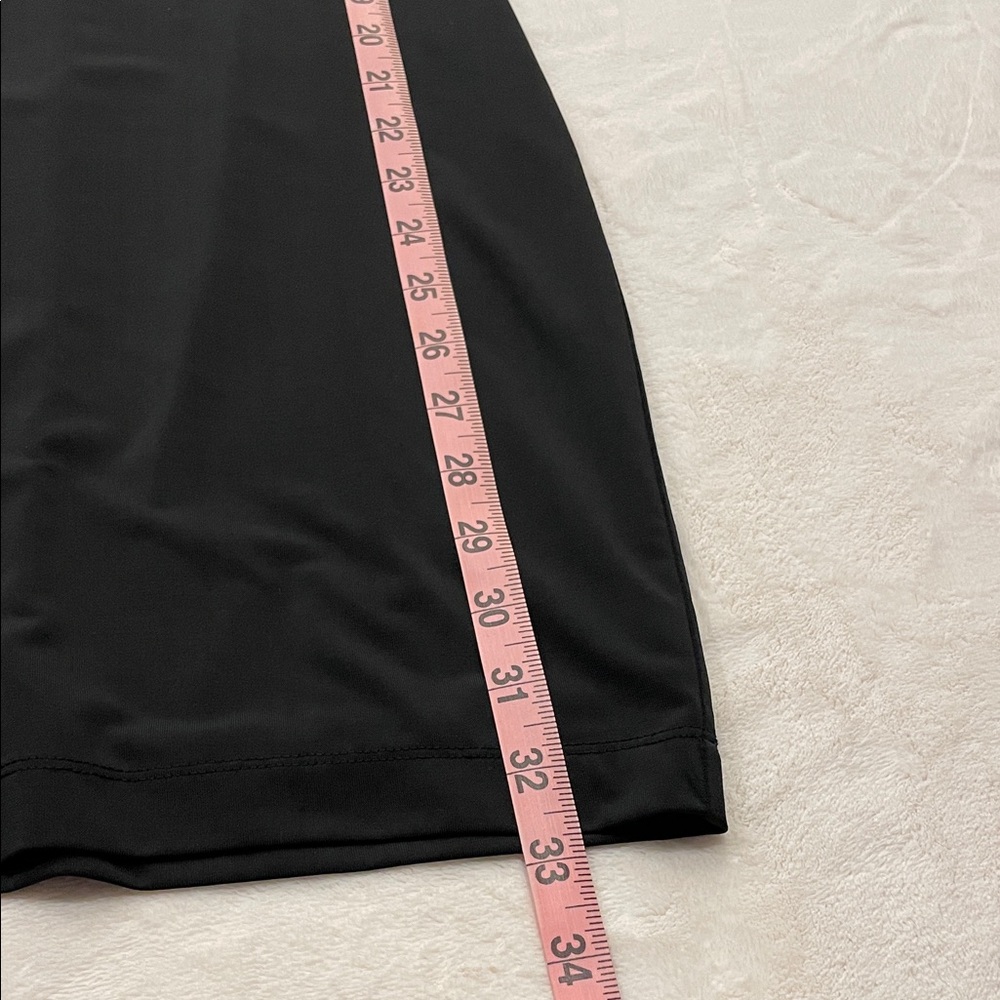 NWT Bebe long sleeve bodycon with gold belt - Picture 8 of 8